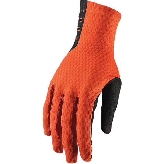 Thor AGILE Orange Cross Enduro Motorcycle Gloves