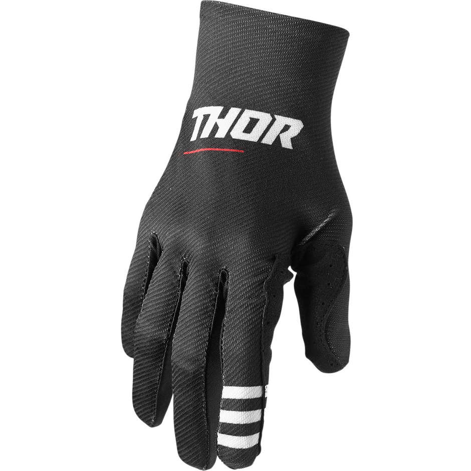 Thor AGILE Plus Black Cross Enduro Motorcycle Gloves