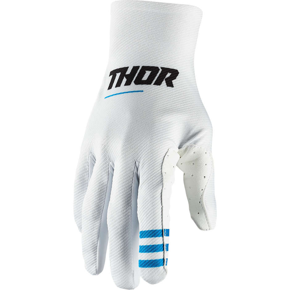 Thor AGILE Plus White Cross Enduro Motorcycle Gloves