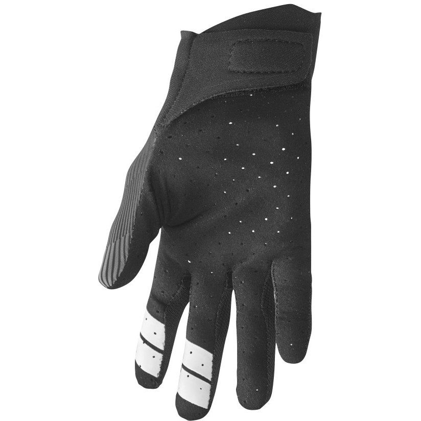 Thor AGILE Tech Cross Enduro Motorcycle Gloves Black White