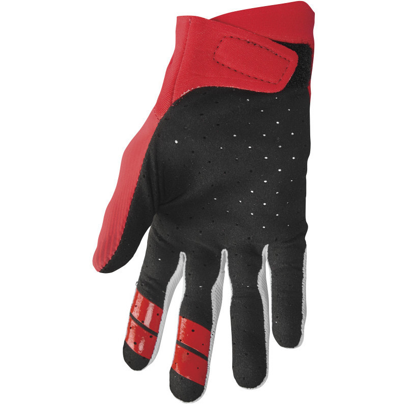 Thor AGILE Tech Red Cross Enduro Motorcycle Gloves
