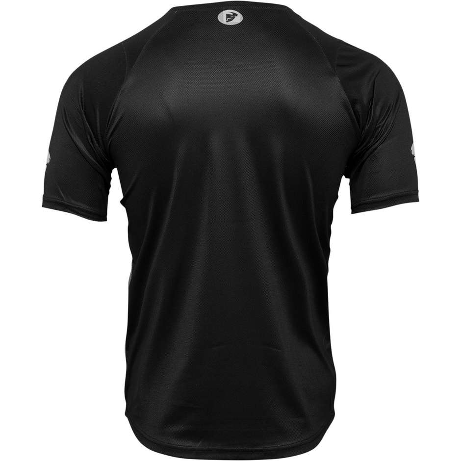 THOR ASSIST SHIVER Cross Enduro Motorcycle Jersey Black Gray