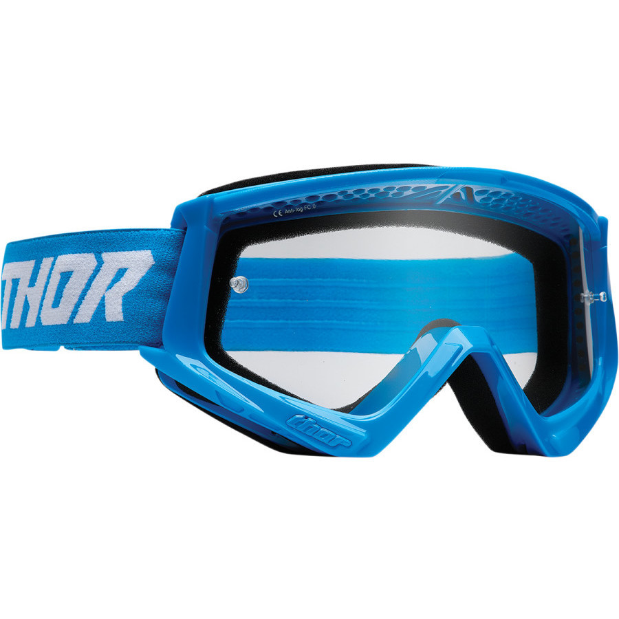 Thor COMBAT RACER Blaue Moto Cross Enduro Maskenbrille