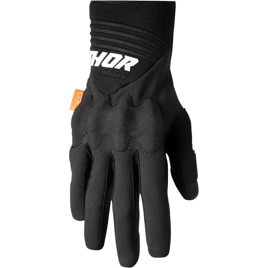 Thor Cross Enduro Motorcycle Gloves REBOUND Black White