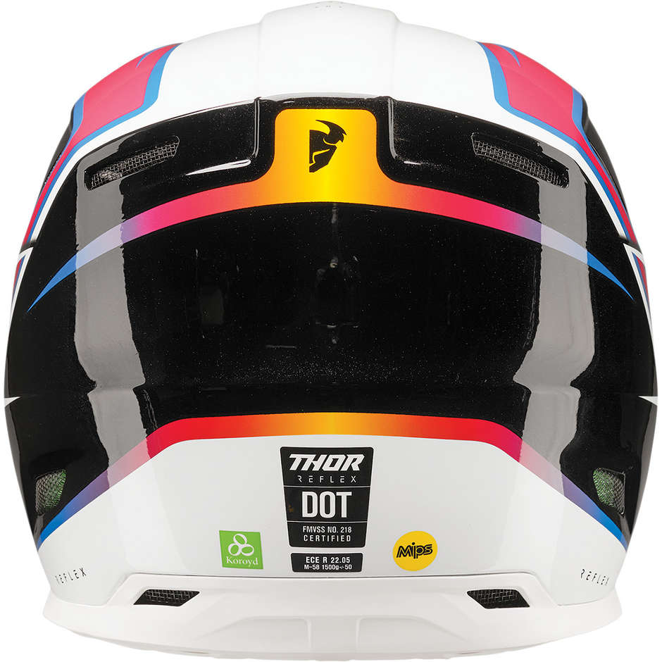 Thor Cross Enduro Motorcycle Helmet REFLEX Accel Multi Color