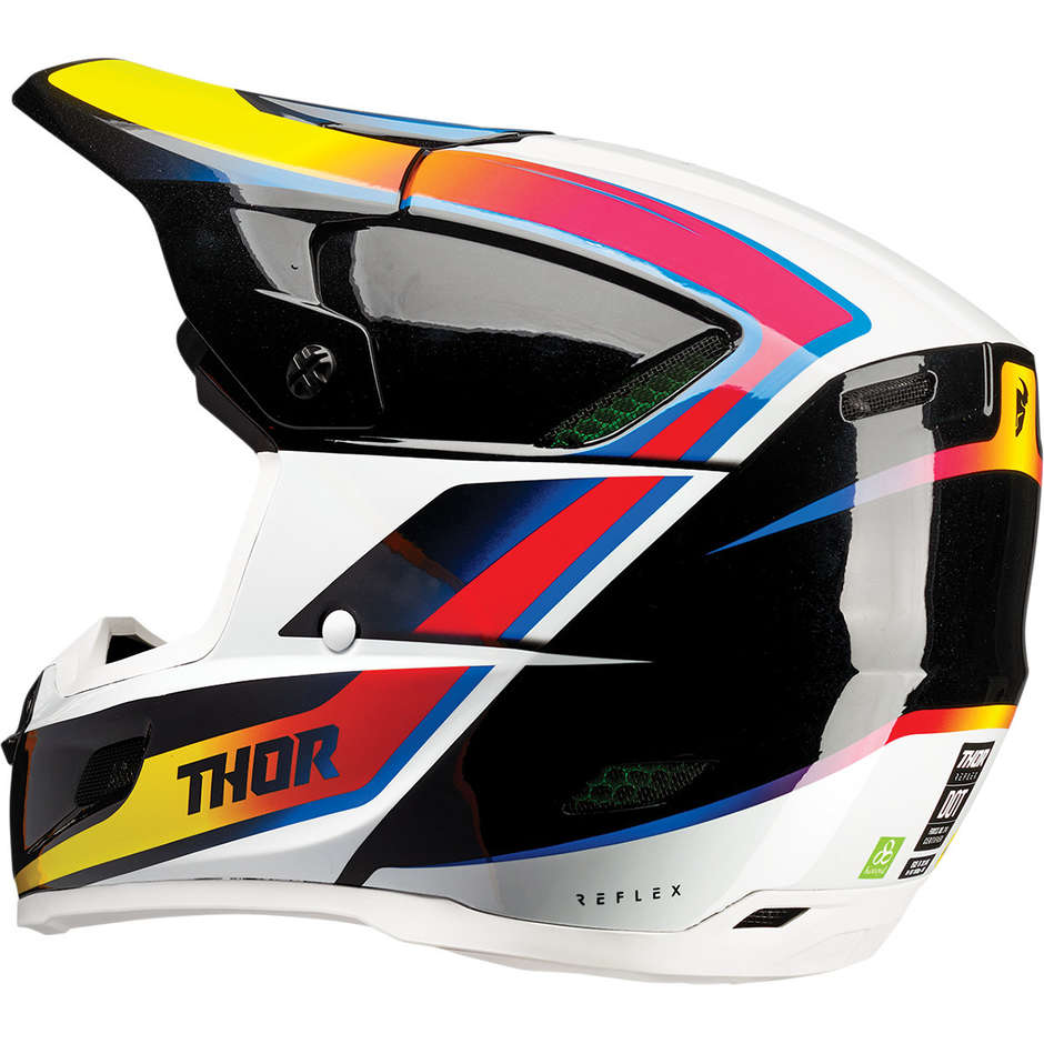 Thor Cross Enduro Motorcycle Helmet REFLEX Accel Multi Color