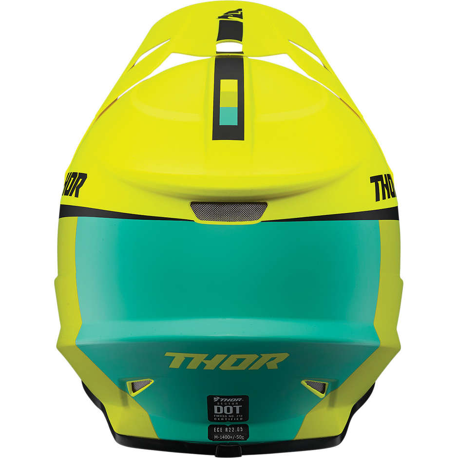 Thor Cross Enduro Motorcycle Helmet SECTOR Race Acid Lime