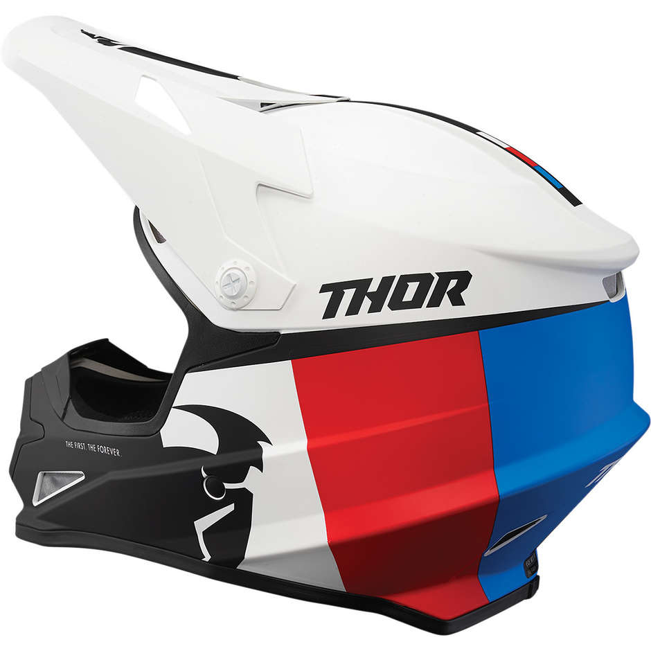 Thor Cross Enduro Motorcycle Helmet SECTOR Race Navy Blue