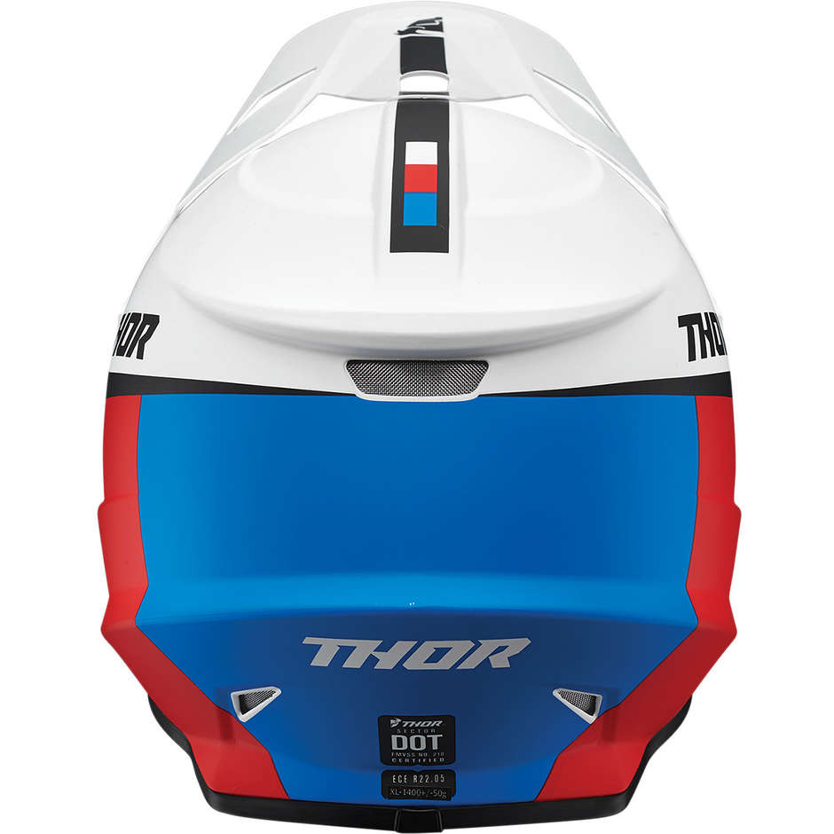 Thor Cross Enduro Motorcycle Helmet SECTOR Race Navy Blue