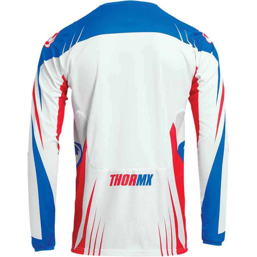 Thor Cross Enduro Motorcycle Jersey JERSEY PULSE 04 LE Red White Blue