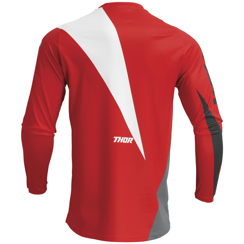 Thor Cross Enduro Motorcycle Jersey JERSEY SECTOR EDGE Red White