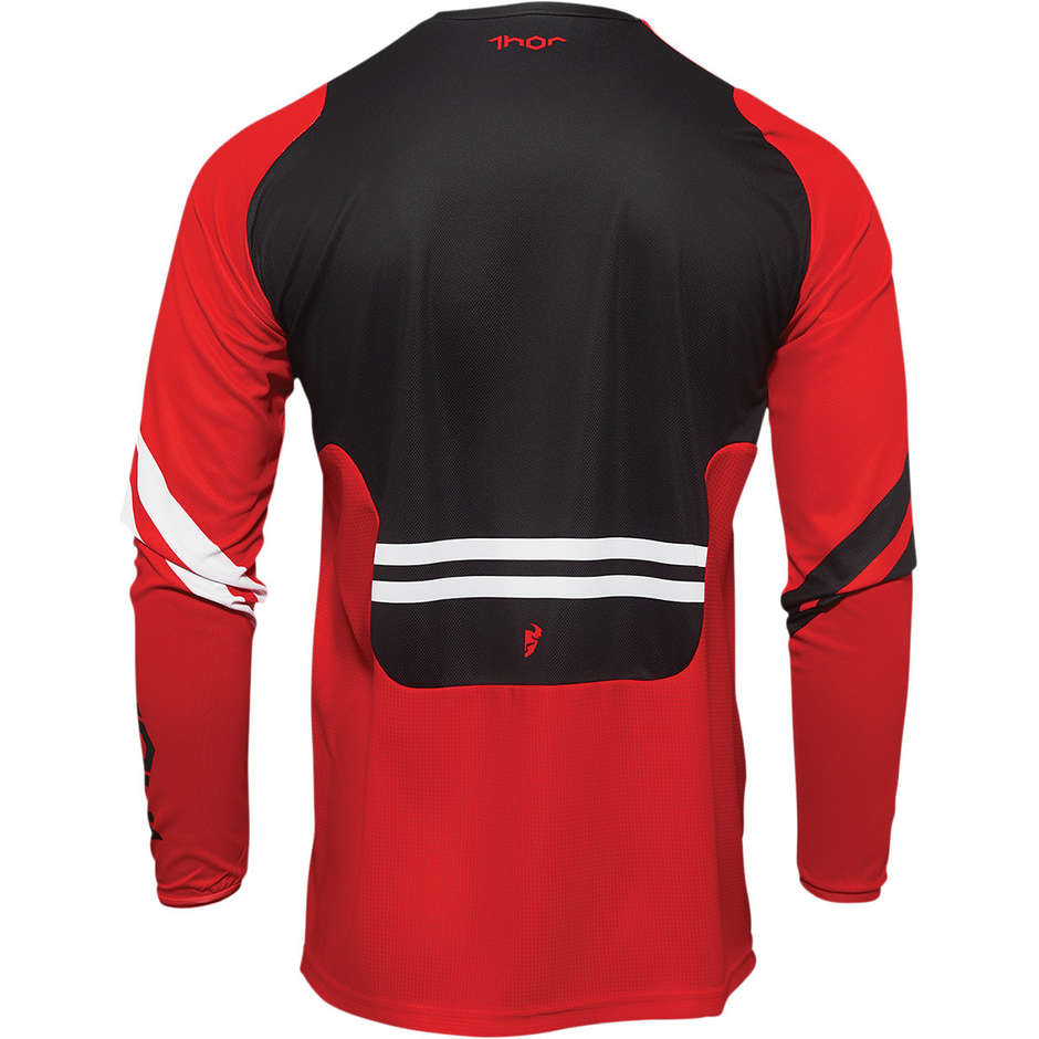 Thor Cross Enduro Motorcycle Jersey PULSE CUBE Red White