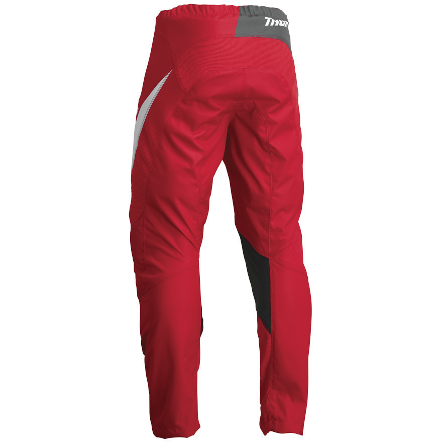 Thor Cross Enduro Motorcycle Pants PANT SECTOR Child Edge White Red