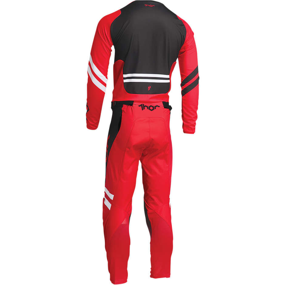 Thor Cross Enduro Motorcycle Pants PULSE CUBE Red White