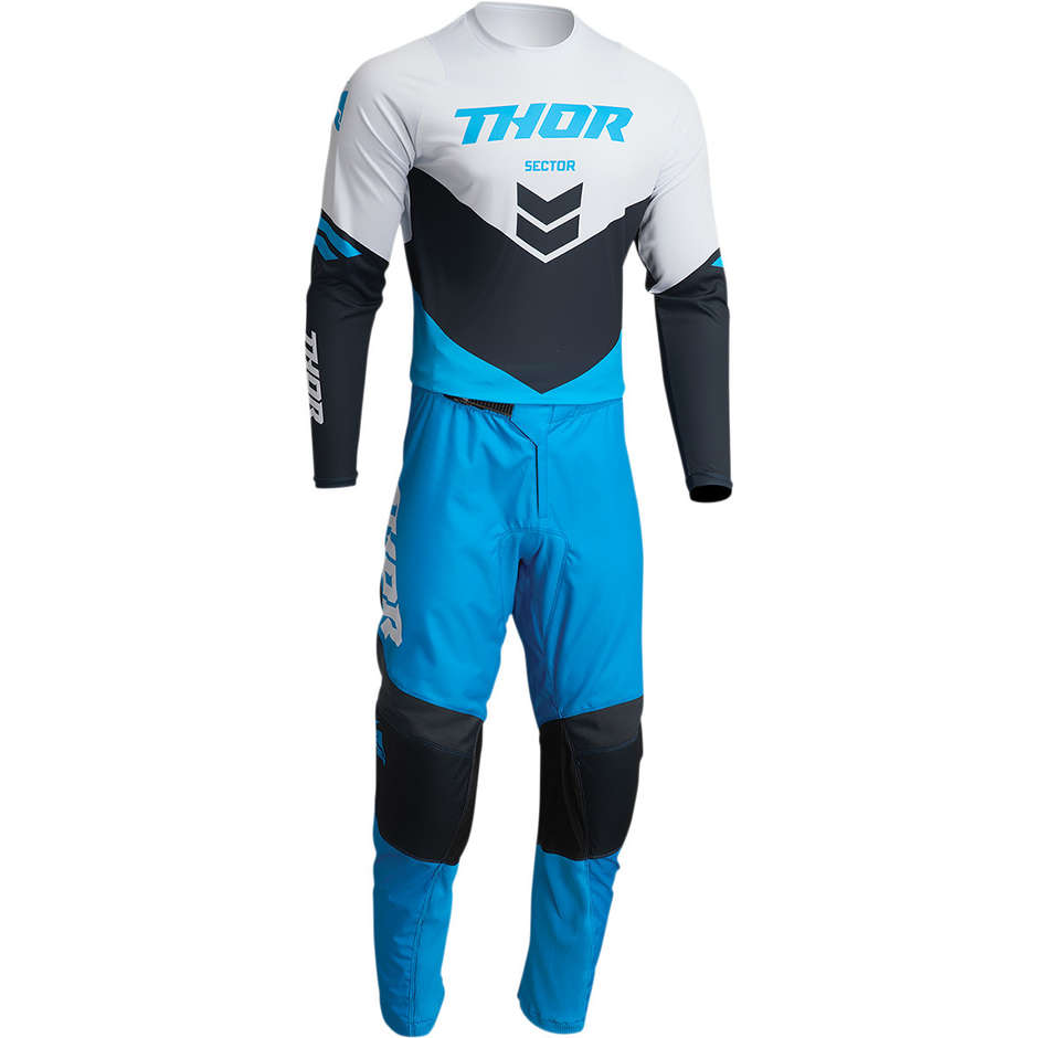 Thor Cross Enduro Motorcycle Pants SECTOR CHEV Midnight Blue