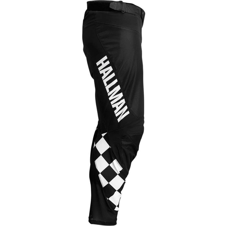Thor Cross Enduro Motorradtrikot HALLMAN DIFFER DRAFT Weiß Schwarz Blau Navy
