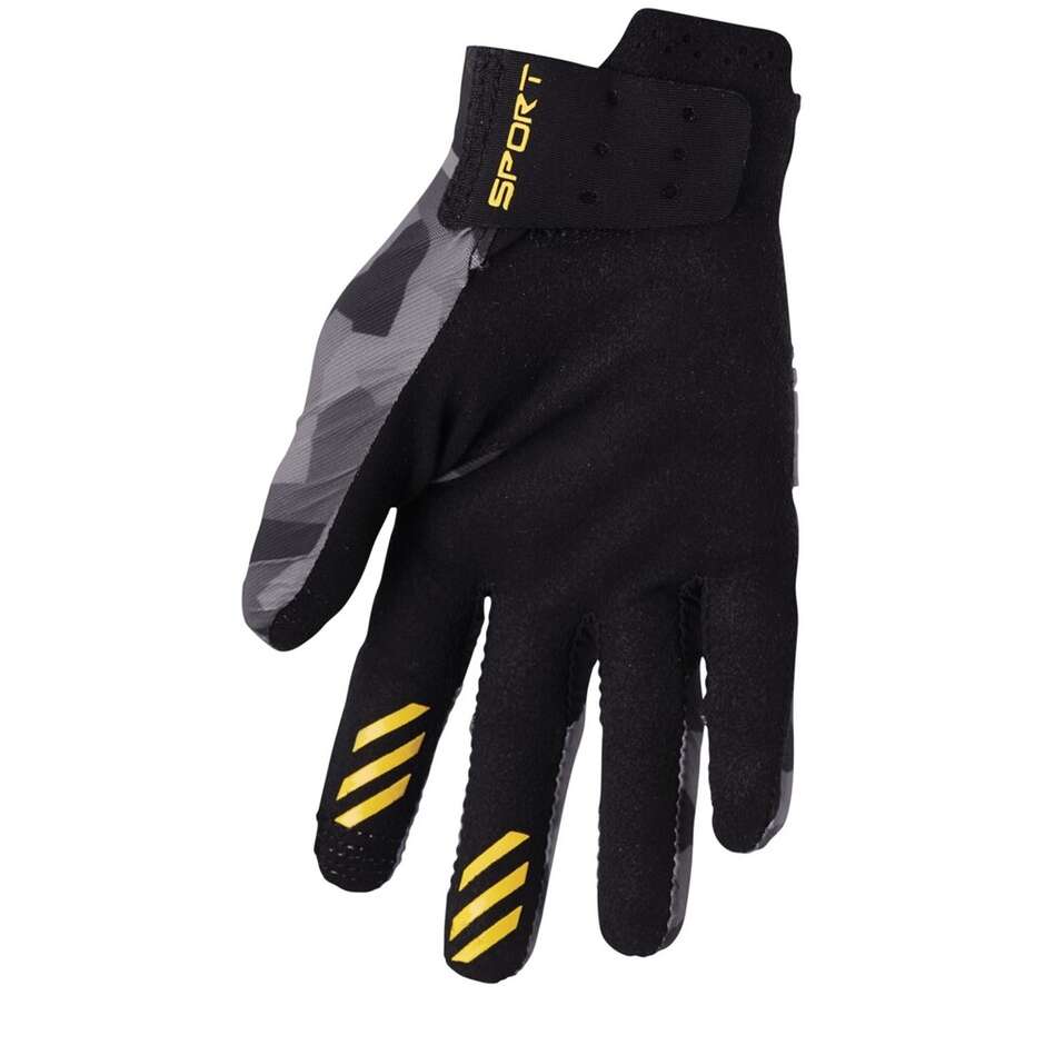 Thor Damen Moto Cross Handschuhe SPORTMODE SHADOW Schwarz