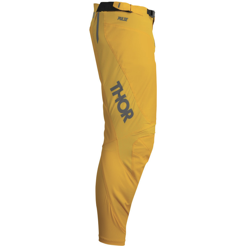 Thor Enduro Moto Cross Pants PANT PULSE 04 Mono Yellow Gray