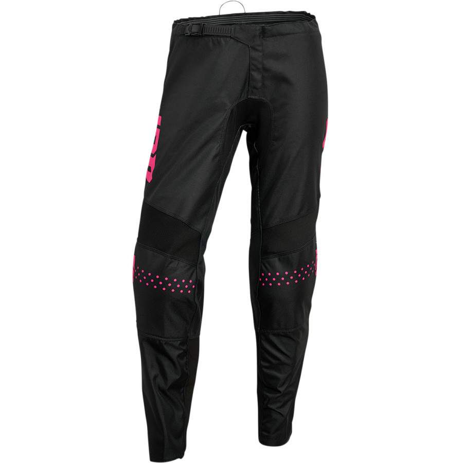 Thor Enduro Moto Cross Pants PANT SECTOR Woman Minimal Black Pink