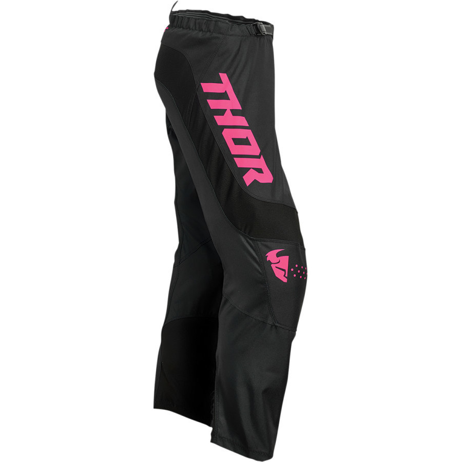 Thor Enduro Moto Cross Pants PANT SECTOR Woman Minimal Black Pink