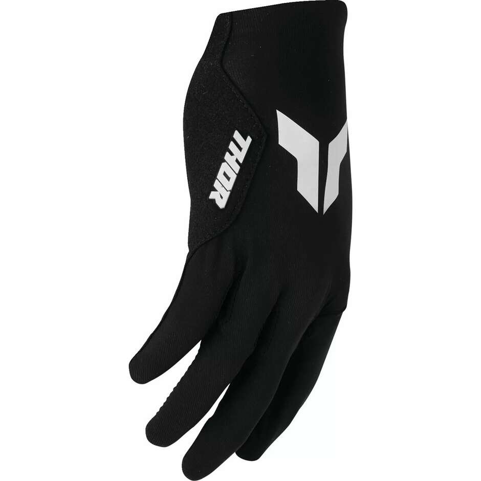 Thor ICONIC SPORTMODE Schwarze Cross Enduro Motorradhandschuhe