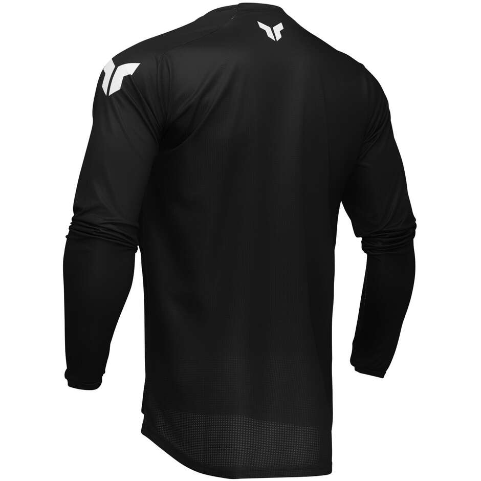 Thor LAUNCHMODE BRAVE Black Grey Cross Enduro Motorcycle Jersey