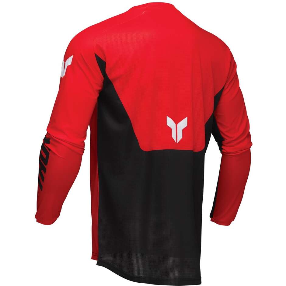 Thor LAUNCHMODE FORGE Red Cross Enduro Moto Jersey