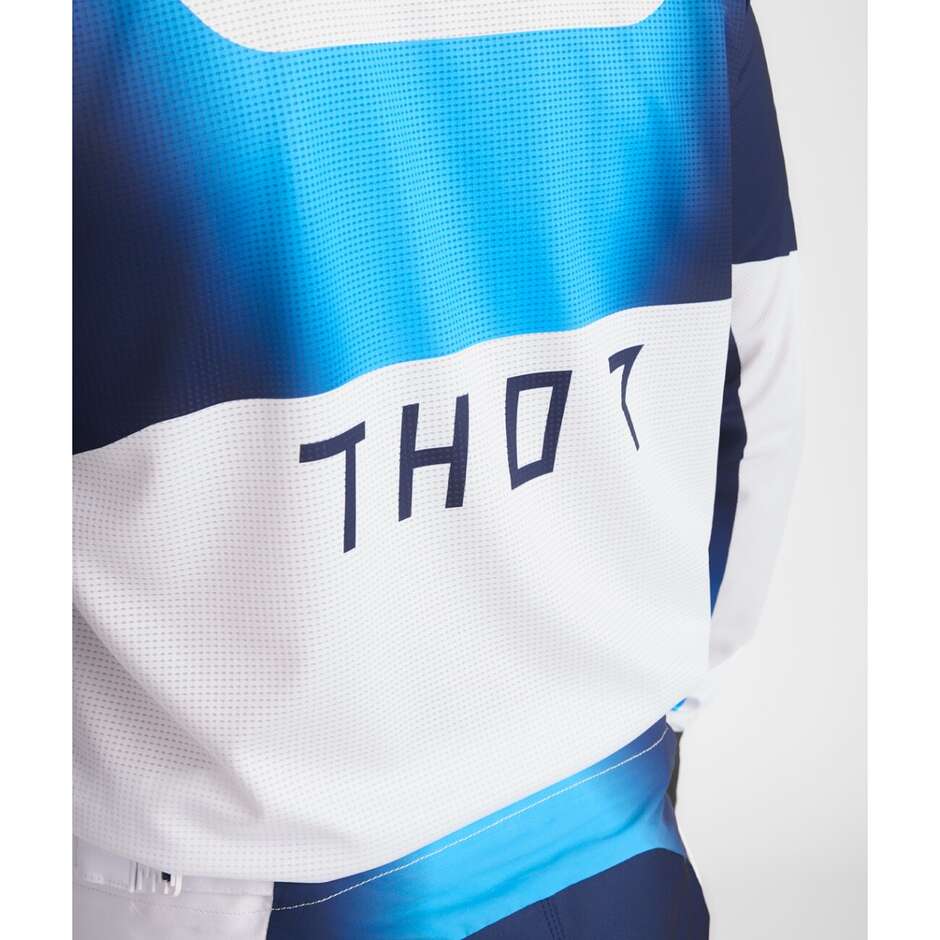 Thor LAUNCHMODE STORM Moto Cross Jersey White
