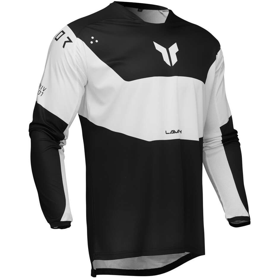 Thor LAUNCHMODE STORM Moto Cross Trikot Schwarz