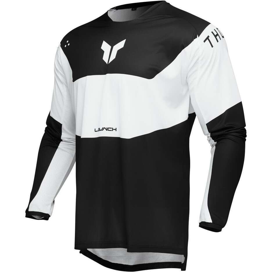 Thor LAUNCHMODE STORM Moto Cross Trikot Schwarz