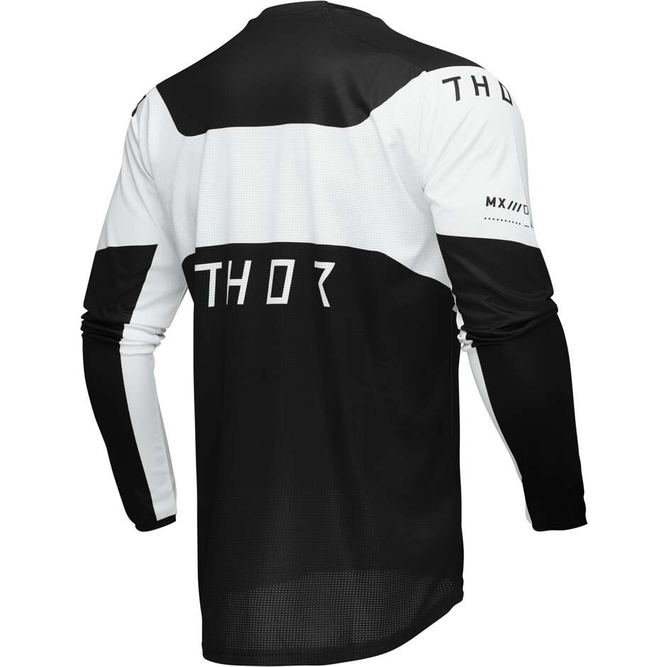 Thor LAUNCHMODE STORM Moto Cross Trikot Schwarz