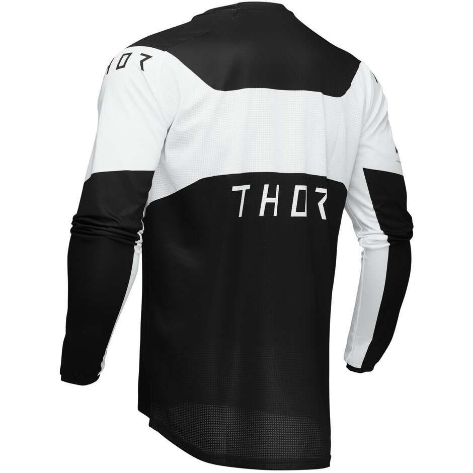 Thor LAUNCHMODE STORM Moto Cross Trikot Schwarz