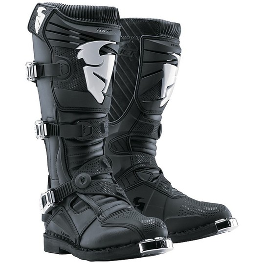 Thor Ratchet Stiefel Moto Cross Enduro-Boot-Blacks
