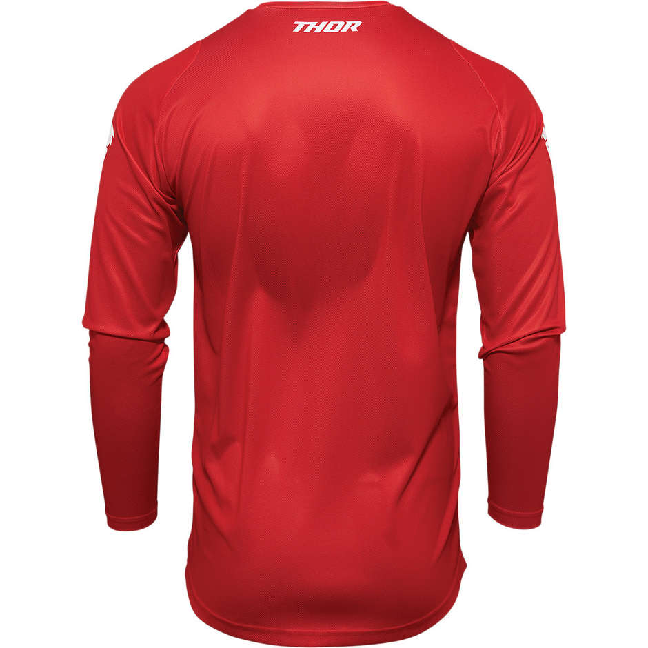 Thor SECTOR MINIMAL Red Cross Enduro Motorcycle Jersey