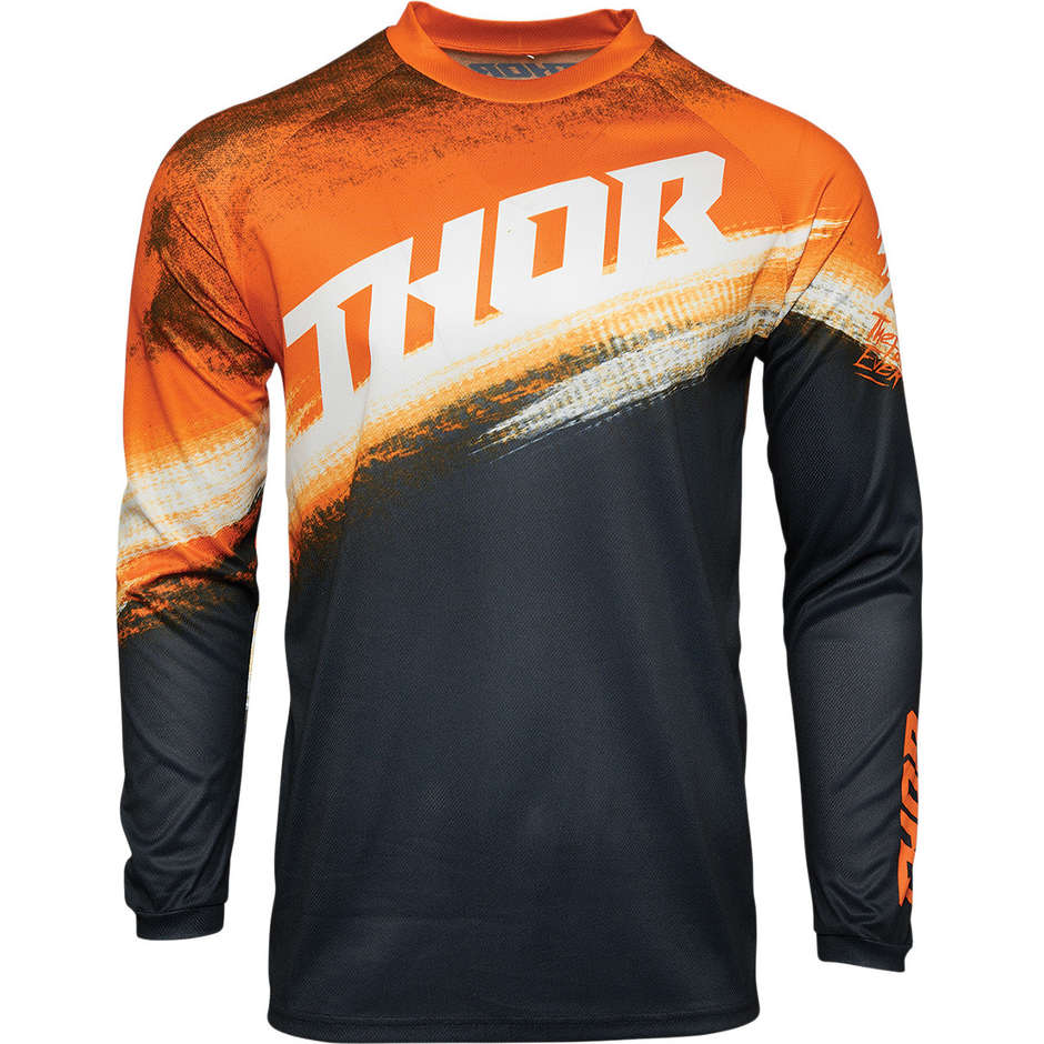 Thor SECTOR Vapor Orange Midnight Cross Enduro Motorcycle Jersey