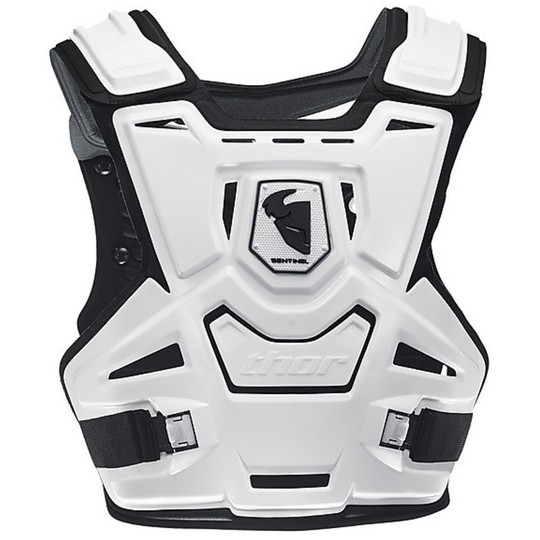 Thor Sentinel Brustschutz Moto Cross Enduro Ultralight Weiß