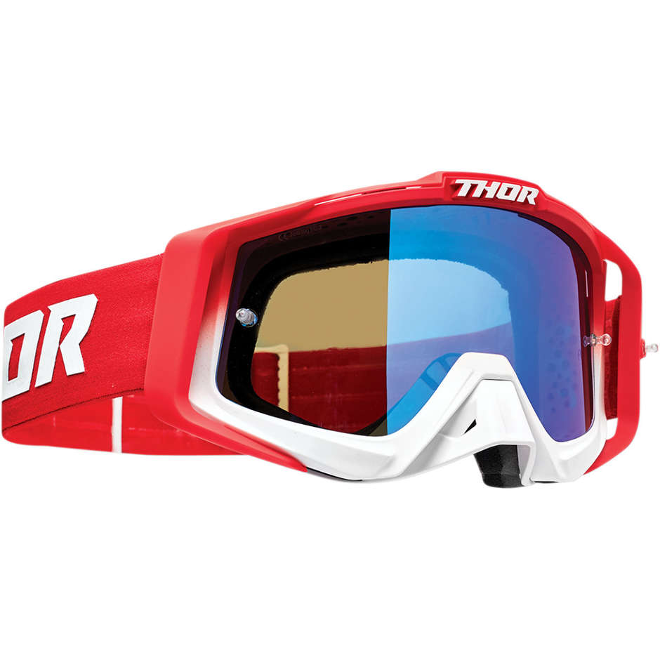 Thor SNIPER PRO Fader Red Cross Enduro Motorcycle Goggles