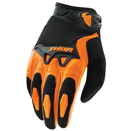 Thor Spectrum Gloves 2015 Cross Enduro Gants de moto Orange Ktm
