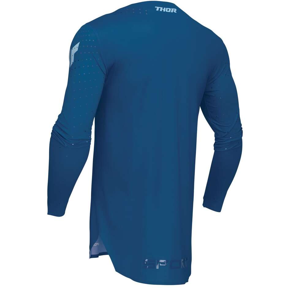 Thor SPORTMODE BRAVE Blue Cross Enduro Moto Jersey