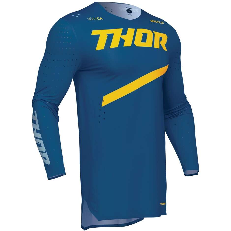 Thor SPORTMODE BRAVE Blue Cross Enduro Moto Jersey