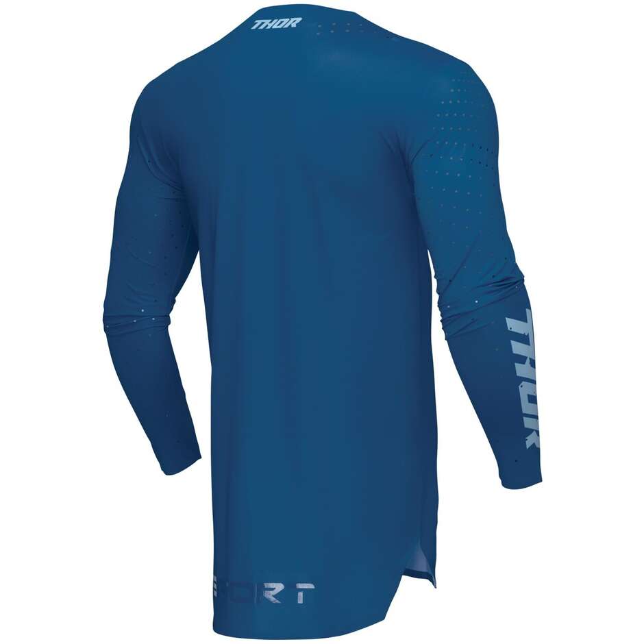 Thor SPORTMODE BRAVE Blue Cross Enduro Moto Jersey