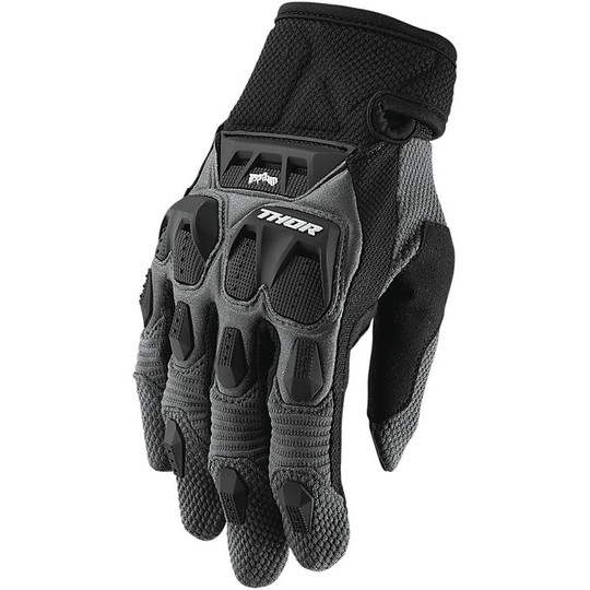 Thor TERRAIN Charcoal Cross Enduro Motorcycle Gloves