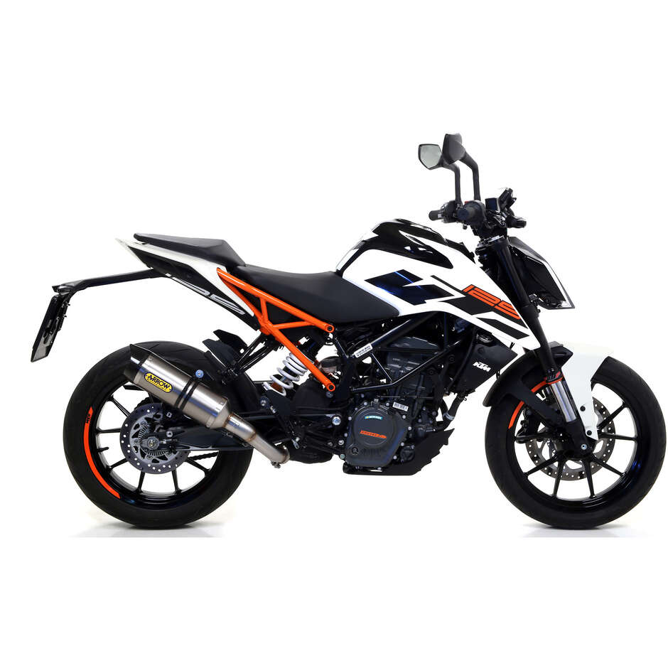 Thunder Titanium Exhaust with Carby End Cap for KTM RC 125 / 390 (17-20); DUKE 125 / 390 (17-20)