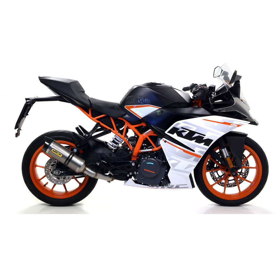 Thunder Titanium Exhaust with Carby End Cap for KTM RC 125 / 390 (17-20); DUKE 125 / 390 (17-20)