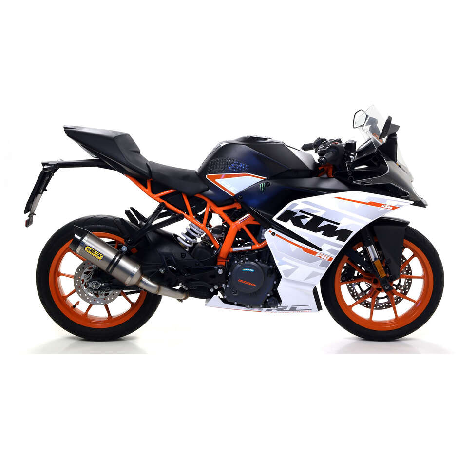 Thunder Titanium Exhaust with Carby End Cap for KTM RC 125 / 390 (17-20); DUKE 125 / 390 (17-20)