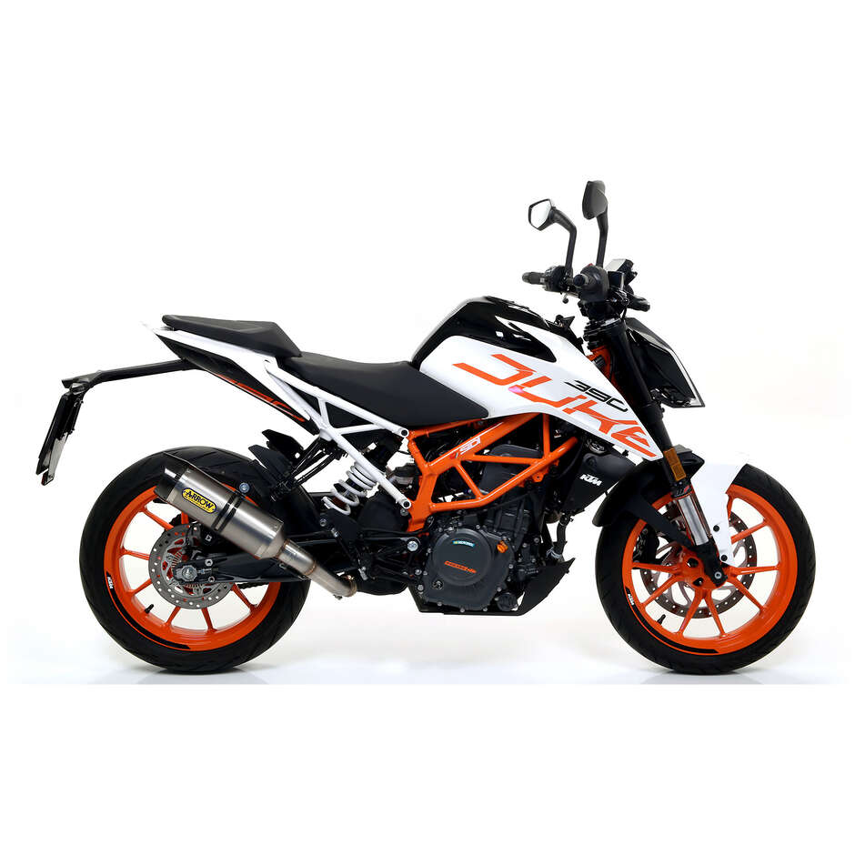 Thunder Titanium Exhaust with Carby End Cap for KTM RC 125 / 390 (17-20); DUKE 125 / 390 (17-20)