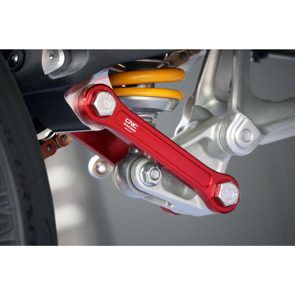 Tiranti sospensione posteriore Ducati Panigale V4 CNC Racing TR105 Rosso