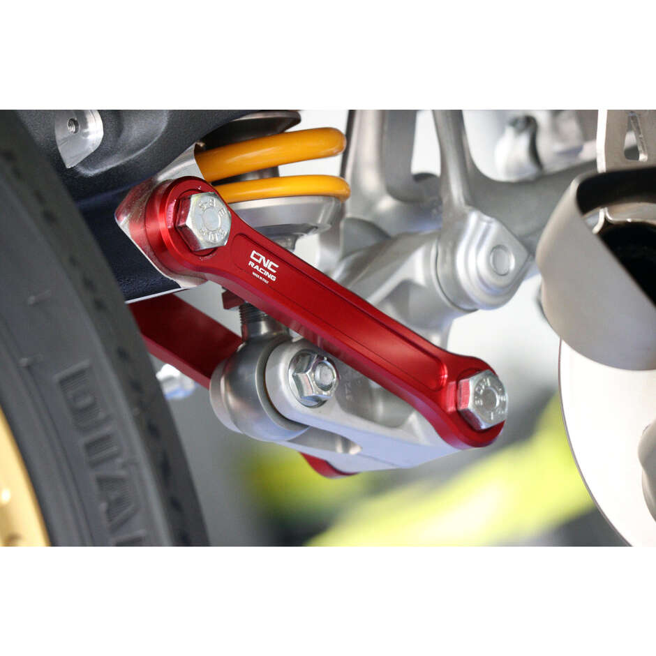 Tiranti sospensione posteriore Ducati Panigale V4 CNC Racing TR105 Rosso