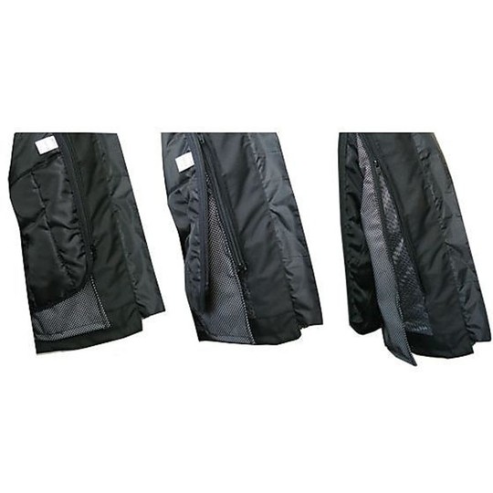 Tissu de veste de moto 3 couches Modus Plus Shield Double rembourrage imperméable perforé