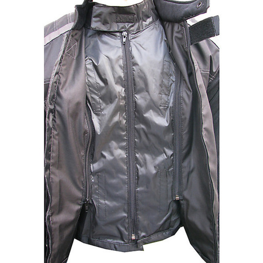 Tissu de veste de moto 3 couches Modus Plus Shield Double rembourrage imperméable perforé